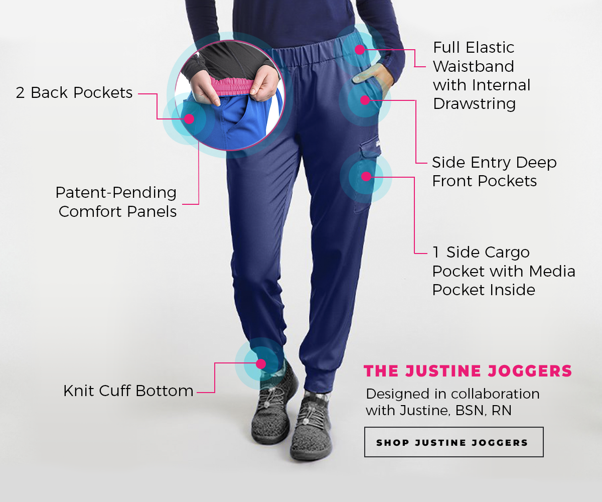 Chance™ 10-Pocket Tapered Slim Fit Premium Cargo Scrub Pants V2 – Krafted  Cut